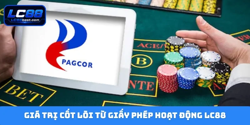 Giá trị cốt lõi từ giấy phép hoạt động LC88